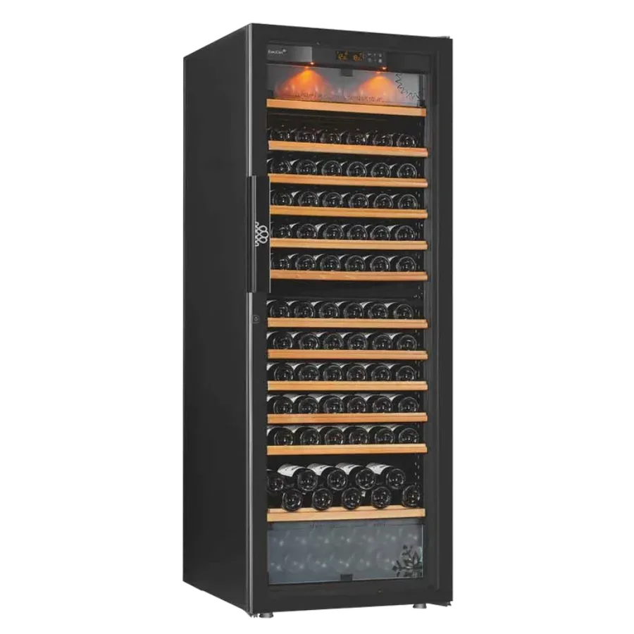 EuroCave Pure L Glass Door — multifunktionsskåp med tre temperaturzoner