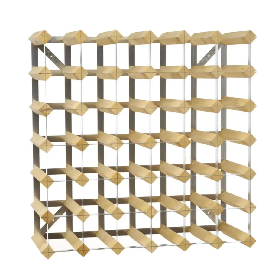 The Swedish Wine Rack Factory påbyggnadsbart vinställ för 42 flaskor