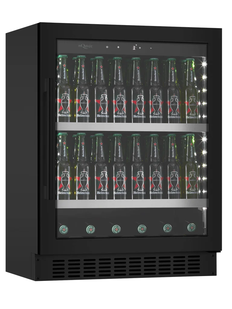 mQuvée BeerServer 60 — inbyggbar ölkyl i 60 cm bredd