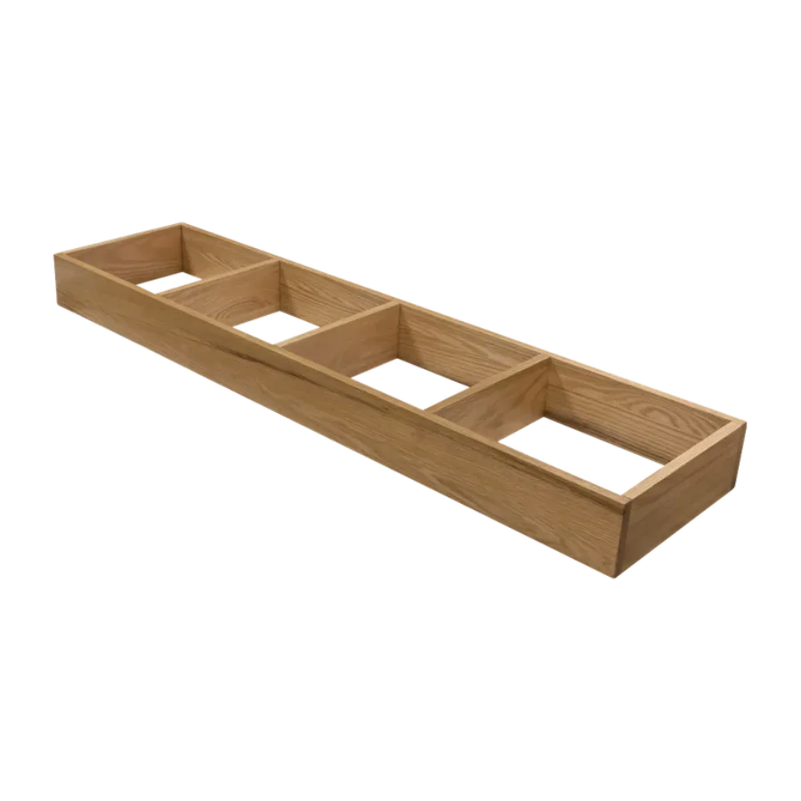 mQuvée sockel för vinställ 120x30x10 cm i amerikansk rödek