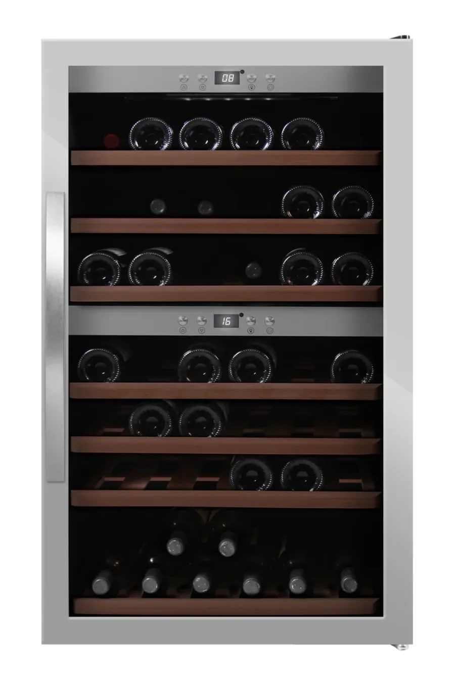 mQuvée WineExpert 66 — fristående vinkyl för 66 flaskor