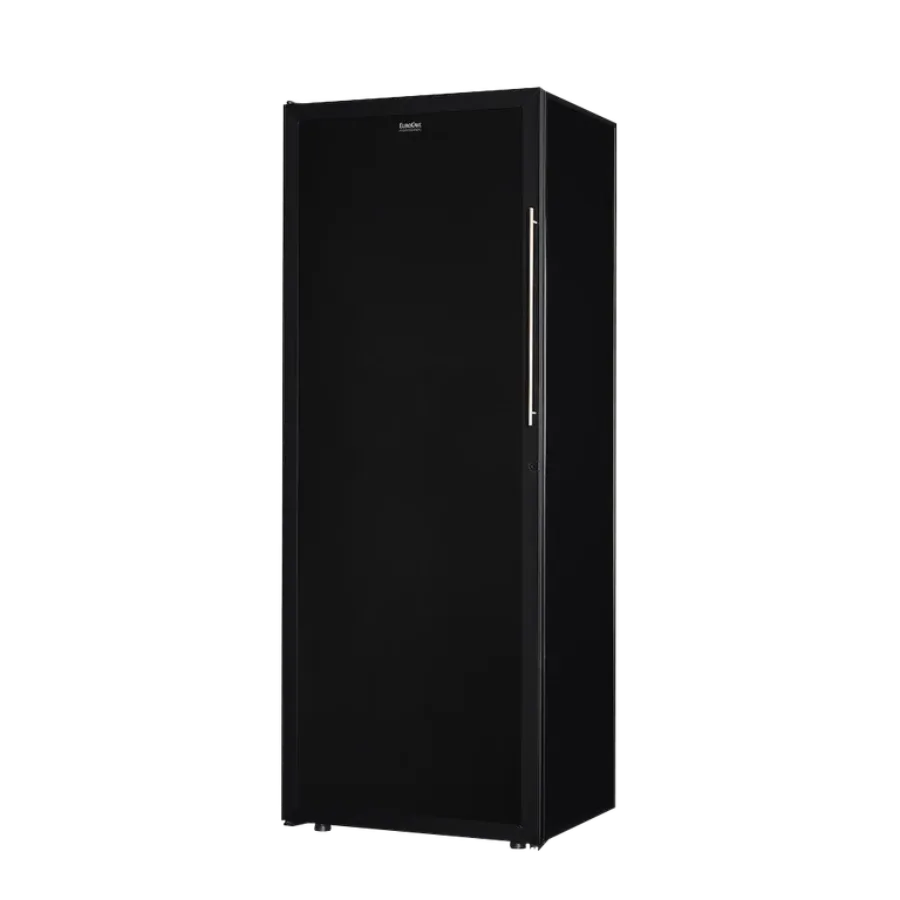 La Première Solid Black Door - Premium pack — vinlagringsskåp från ArteVino